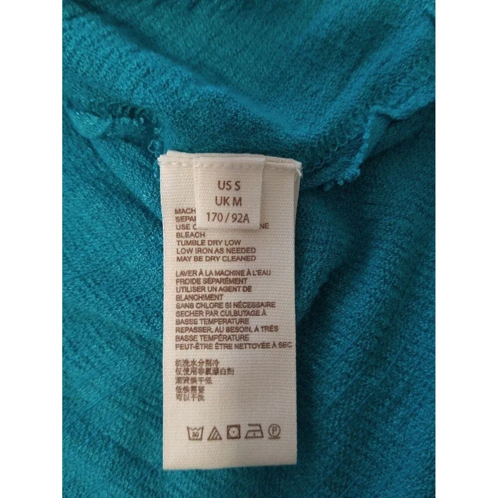 Free people top Blue Sm Boho Feminine Cottagecore Peasant